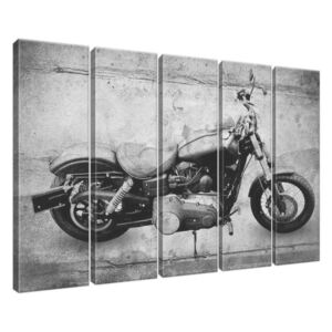 Vászonkép Erős motorkerékpár Harley Davidson 100x63cm 1944A_5E