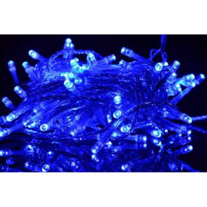 Karácsonyi fényfüzér NEXOS 9m/100x LED - kék