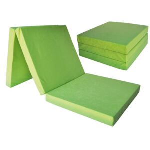 FI Összehajtható matrac 195x80x10 Szín.: Zöld