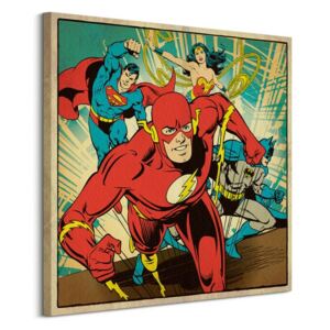Vászonkép DC Comics (Heroes) 85x85cm WDC98156