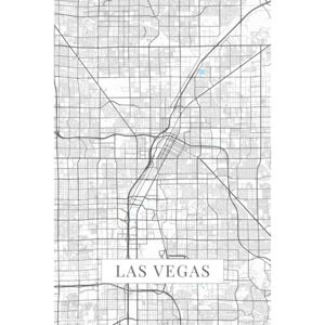 Las Vegas white térképe