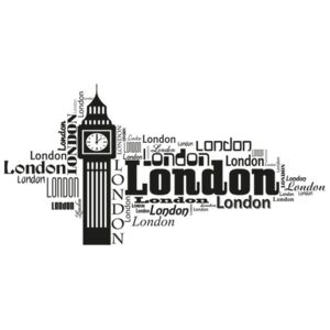 Falmatrica London Big Ben 100x50cm NS3413A_1GD