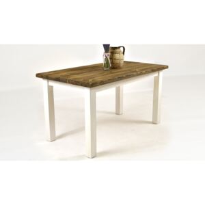Provence ebédlőasztal - Az ásztal mérete:: 140 x 80 cm, Provence szín:: Fehér
