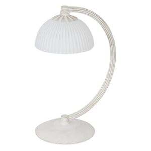 Nowodvorski TL-5991 Asztali lámpa BARON fehér acél üveg