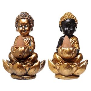 Folyékony füst füstölőtartó szett - Buddha és Lótusz