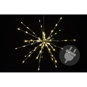 Karácsonyi meteorzápor 40cm/80x LED - meleg fehér
