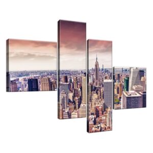 Vászonkép New York-i felhőkarcolók 100x70cm 1301A_4B