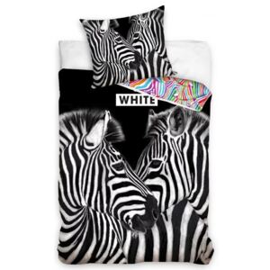 Zebra ágyneműhuzat white 140x200cm 70x90cm