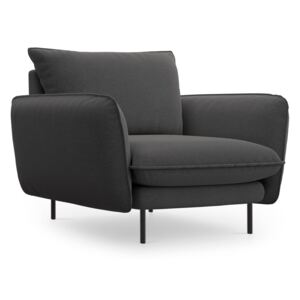 Vienna sötétszürke fotel - Cosmopolitan Design