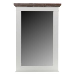 Fa tükör - fehér (81,5x55 cm) - provence