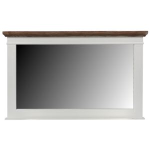Fa tükör - fehér (98,5x60 cm) - provence