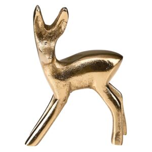 X-MAS arany bambi dekorációs szobor