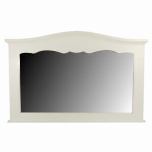 Fa tükör "Provance style" (62x95cm) - fehér MSB1006 - vidékies stílusú