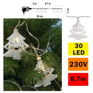 FK Technics LED Karácsonyi lánc 30xLED/230V FK0190