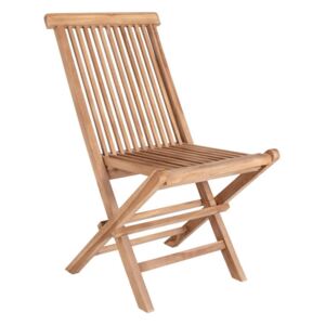 TOLEDO barna tikfa kültéri szék