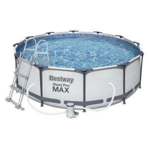 Bestway Steel Pro MAX medence 3,66 x 1 m | szűrőberendezéssel és létrával