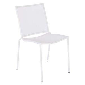 CIRCE fehér acél kerti szék