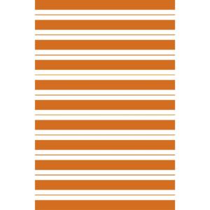 ORISTANO narancssárga műanyag (pp) kültéri szőnyeg
