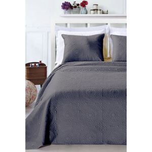 Elodie ágytakaró, sötétszürke 220x240 cm