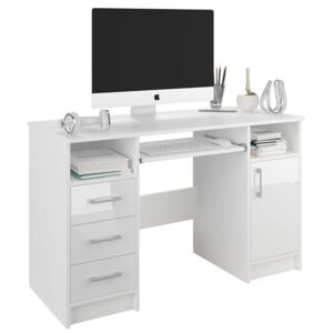 Modern íróasztal N11 fehér