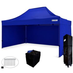Elárusító sátor 3x4,5m - Kék