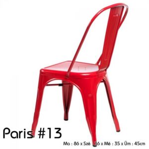 Paris 13 szék piros
