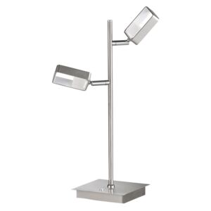 Fischer & Honsel Fischer & Honsel 50070 - LED dimmelhető asztali lámpa BORDER 2xLED/5W/230V FH50070