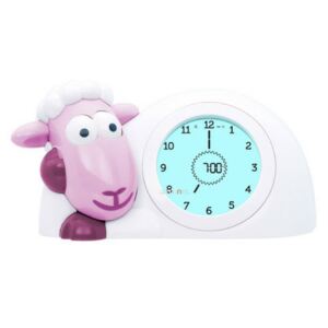 Zazu Sam - rózsaszín bárány óra, sleeptrainer és éjjeli fény