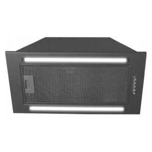 LINEA BRAVO 2 LED rejtett páraelszívó 60 cm fekete