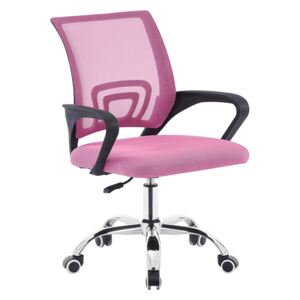 Irodai szék, rózsaszín/fekete, DEX 2 NEW