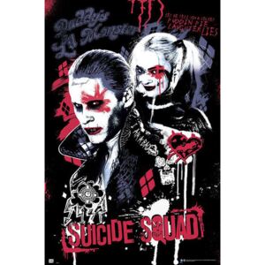 Suicide Squad - Öngyilkos osztag - Joker and Harley Quinn Plakát, (61 x 91,5 cm)