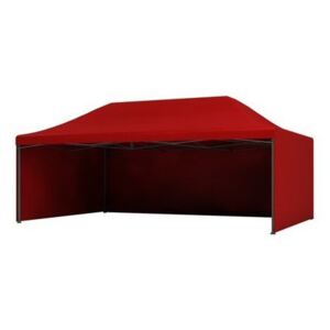 Összecsukható sátor 3x4,5 piros HQ