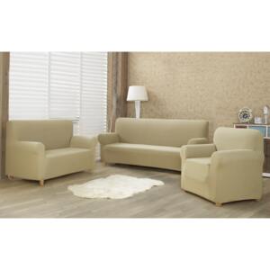 4Home Comfort Multielasztikus fotelhuzat bézs színű, 70 - 110 cm, 70 - 110 cm
