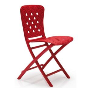Nardi Zac spring piros összecsukható szék