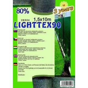 Árnyékoló háló Lighttex 1.5x10m zöld 80% 28504