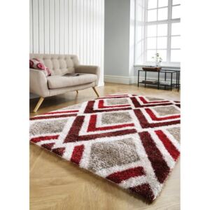 Bijoux Red Brown szőnyeg, 120 x 170 cm - Flair Rugs