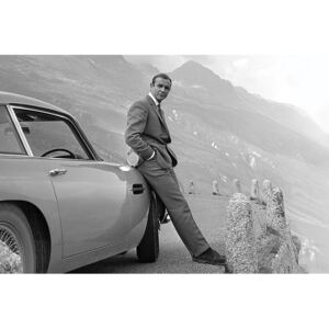 James Bond - Connery Aston Martin Plakát, (91,5 x 61 cm)
