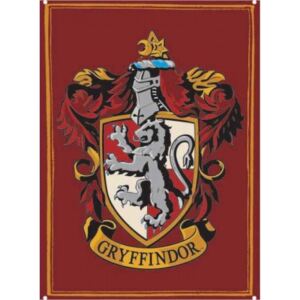 Harry Potter - Gryffindor fémplakát, (15 x 21 cm)