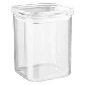 CLEARANCE átlátszó tárolóedény, négyzet alapú 1100 ml