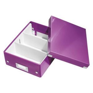 Office lila rendszerező doboz, hossz 28 cm - Leitz