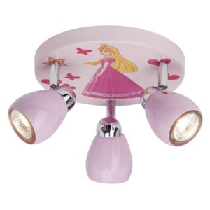 Princess - Gyerek mennyezeti lámpa, 3xGU10 - Brilliant-G55934/17