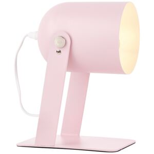 YAN - Asztali lámpa; rózsaszín; E27 - Brilliant-98960/17