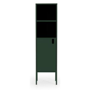 Uno sötétzöld szekrény, magasság 152 cm - Tenzo