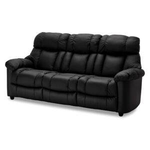 Elegáns 3-személyes fotel Adrastos fekete