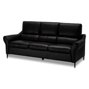 Modern 3-személyes kanapé Adriano fekete