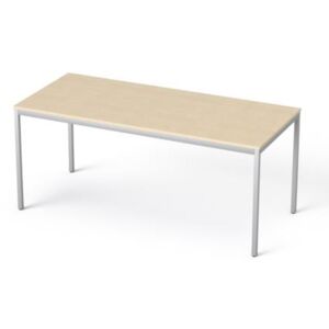 Általános asztal fémlábbal, 75x170 cm, MAYAH Freedom SV-40 , juhar