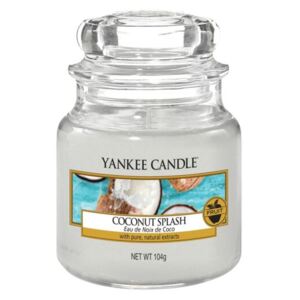Coconut Splash Yankee Candle illatgyertya, kicsi üveg (kókusz, vanília, szantálfa)