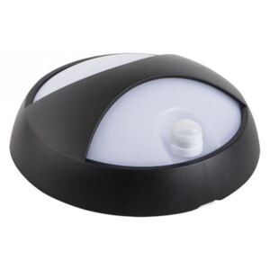 Kanlux 27562 Mozgásérzékelős fali lámpa Elner LED fekete műanyag LED SMD 360lm IP44