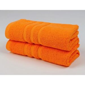 Dobrý Textil Fürdőlepedő Economy 70x140 - Oranžová | 70 x 140 cm