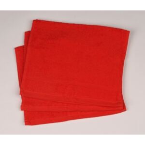 Dobrý Textil Törölköző kicsi Economy 30x50 - Červená | 30 x 50 cm